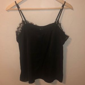 Sexy Black Top w/lace
